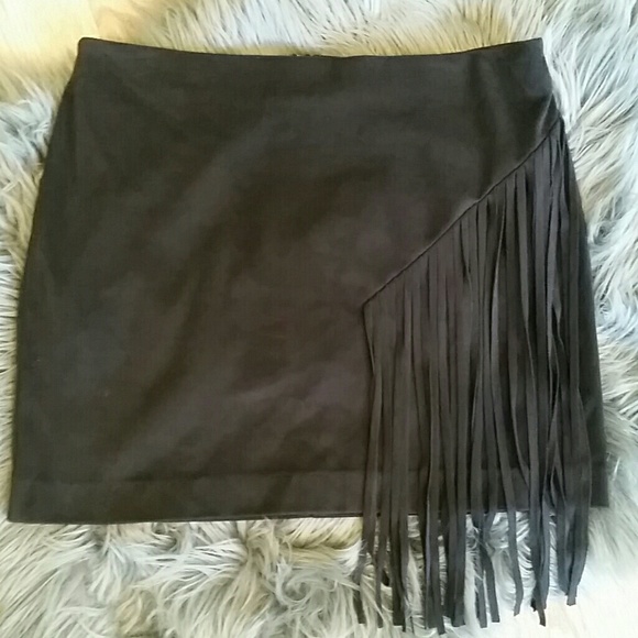Forever 21 Dresses & Skirts - Forever 21 suede like  skirt